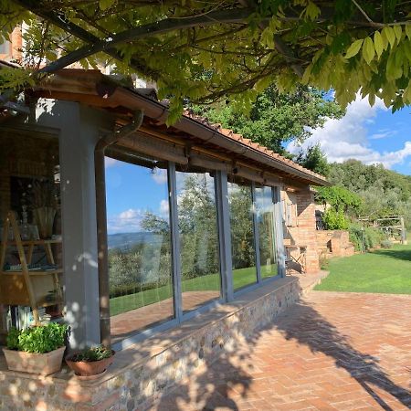 Vesper - Casale Con Piscina - Ad Galli Cantum Citta della Pieve Bagian luar foto
