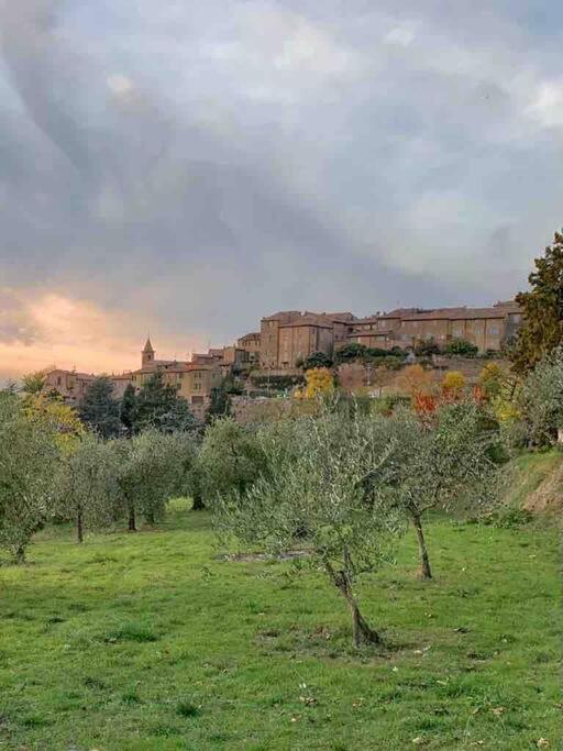 Vesper - Casale Con Piscina - Ad Galli Cantum Citta della Pieve Bagian luar foto