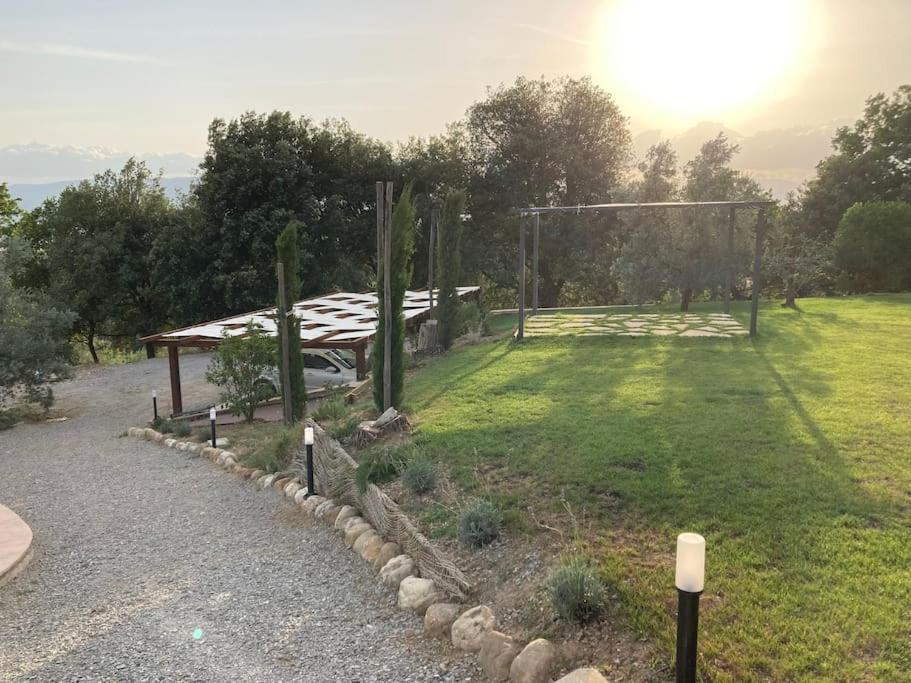 Vesper - Casale Con Piscina - Ad Galli Cantum Citta della Pieve Bagian luar foto